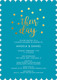 Mermaid Their Day Confetti Dot Invitations Image 4 of 7